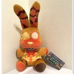 Funko FNAF Help Wanted Curse Of Dreadbear Jack-O-Bonnie Collectible 8” Plush